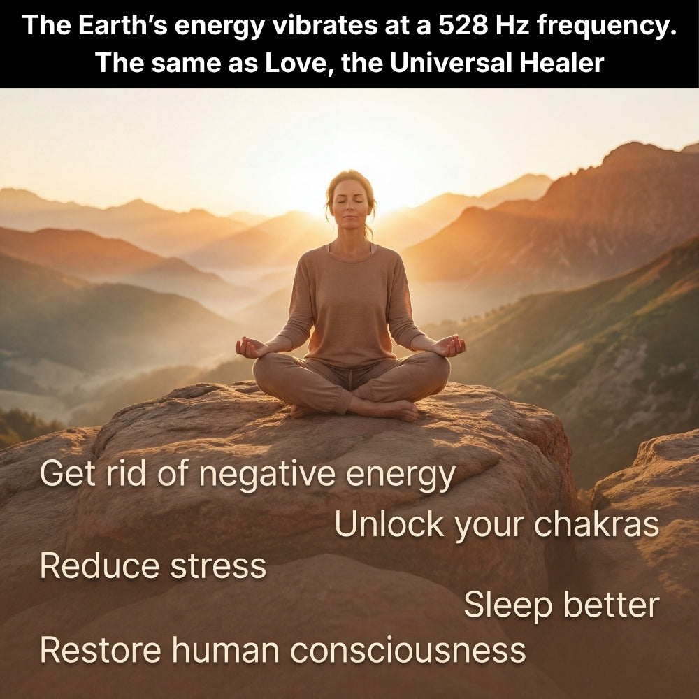 528 Hz Breathing Necklace “Frequency of Love”