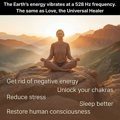 528 Hz Breathing Necklace “Frequency of Love”