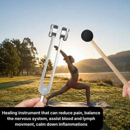 128 Hz Healing Fork