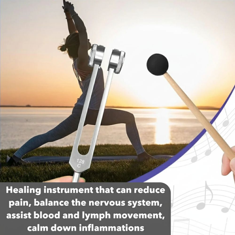 128 Hz Healing Fork