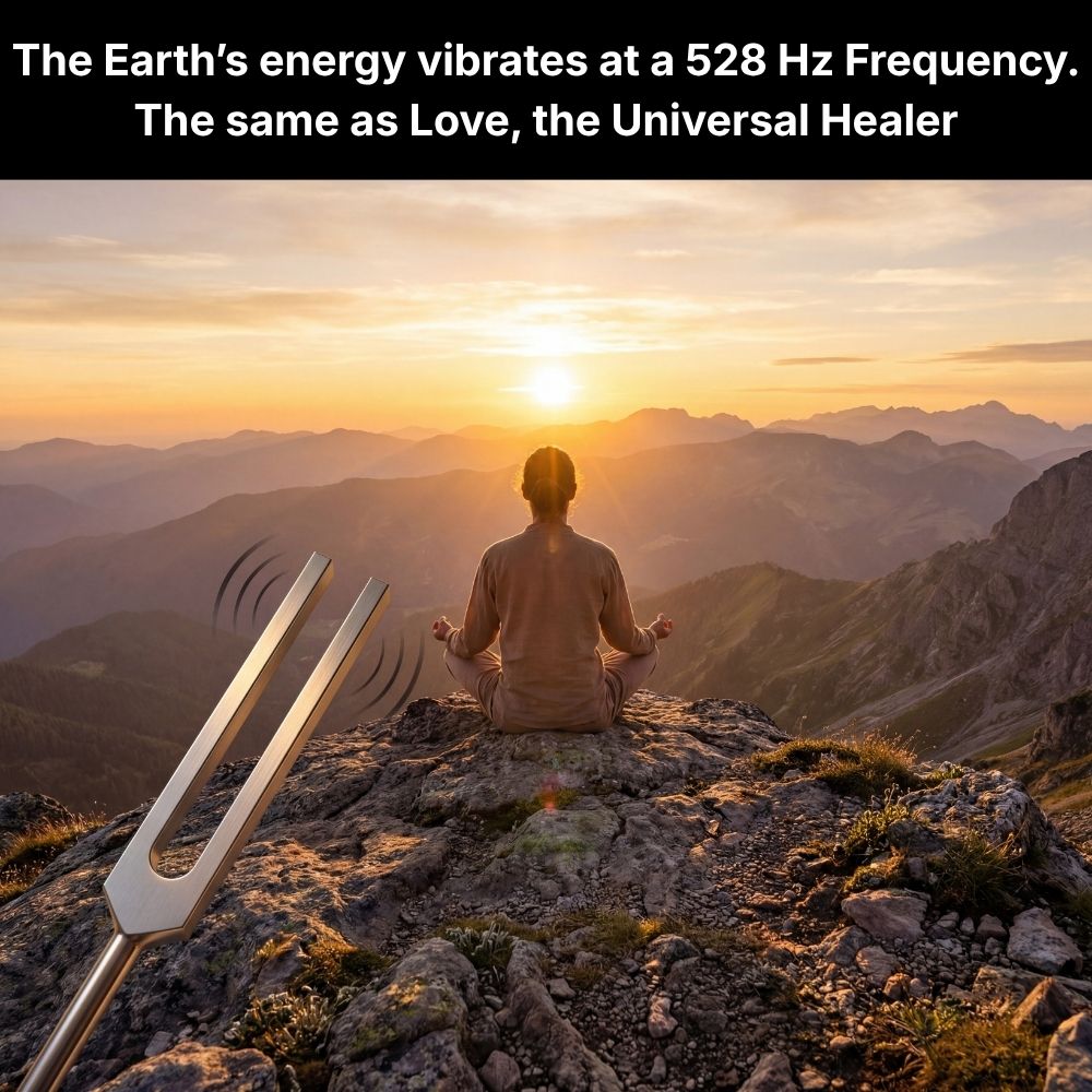 528 Hz Healing Fork